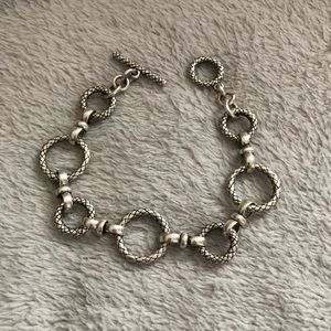 Lia Sophia silver bracelet